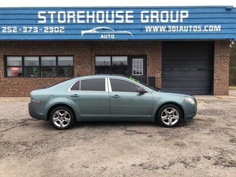 2009 Chevrolet Malibu for sale at Storehouse Group in Wilson NC