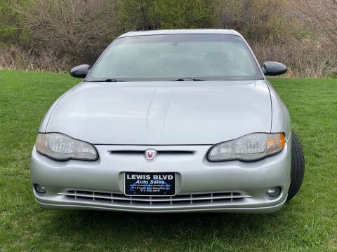 2002 Chevrolet Monte Carlo for sale at Lewis Blvd Auto Sales in Sioux City IA