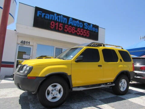 2002 Nissan Xterra for sale at Franklin Auto Sales in El Paso TX
