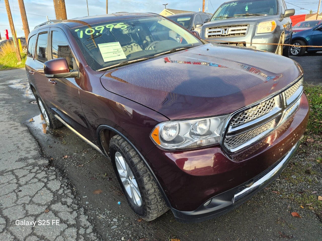 Red 2012 Dodge Durango Crew AWD Crew 4dr SUV 1