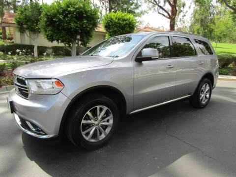 2014 Dodge Durango for sale at E MOTORCARS in Fullerton CA