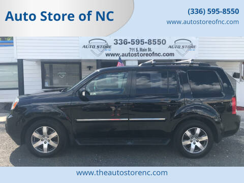 2015 Honda Pilot for sale at Auto Store of NC in Walnut Cove NC