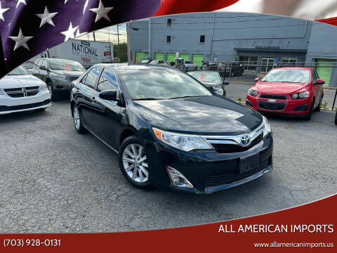 2014 Toyota Camry Hybrid for sale at All American Imports in Alexandria VA