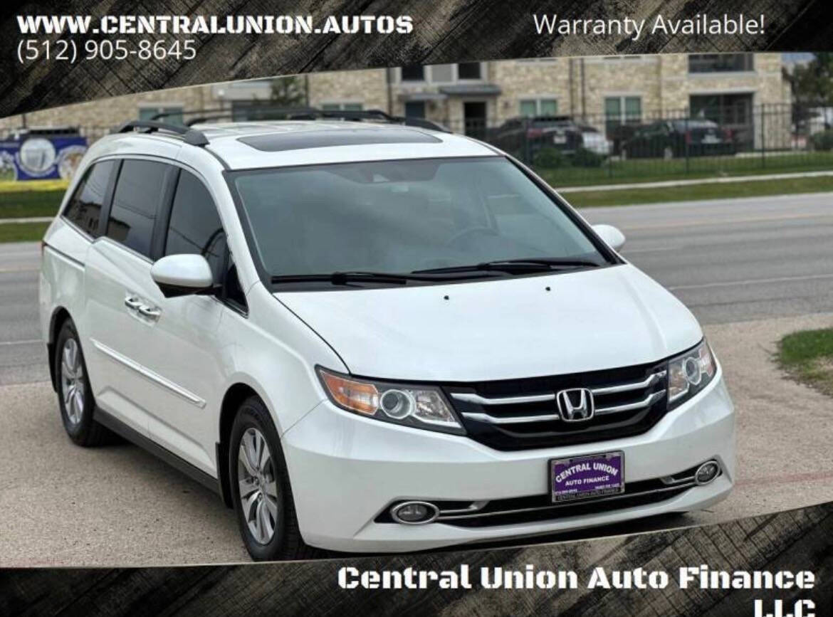 2016 Honda Odyssey for sale at Central Union Auto Finance LLC in Austin, TX