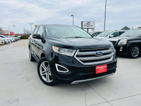 2018 Ford Edge for sale at GREENWOOD AUTO LLC in Lincoln NE