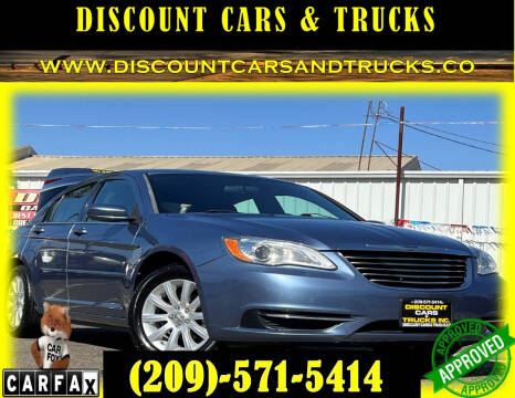 2011 Chrysler 200 for sale at Discount Cars & Trucks in Modesto CA