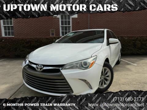 2016 Toyota Camry for sale at UPTOWN MOTOR CARS in Houston TX