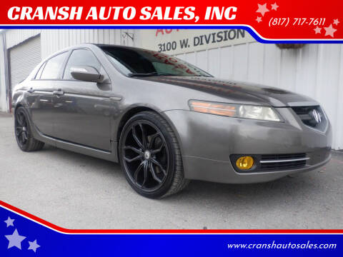 2008 Acura TL for sale at CRANSH AUTO SALES, INC in Arlington TX