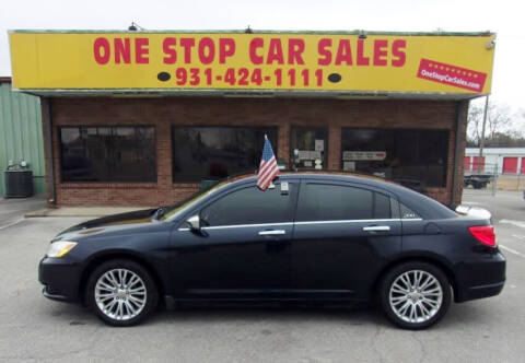 2012 Chrysler 200 for sale at One Stop Car Sales, Inc in Pulaski TN