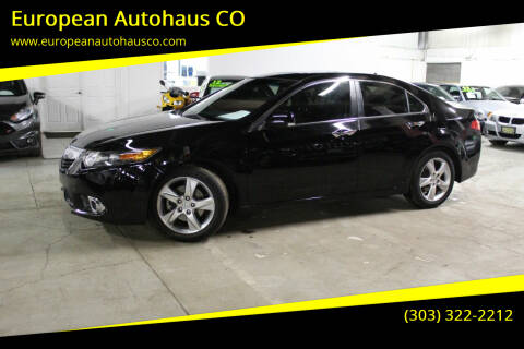 2012 Acura TSX for sale at European Autohaus CO in Denver CO
