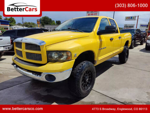 2005 Dodge Ram 2500 for sale at Better Cars in Englewood CO