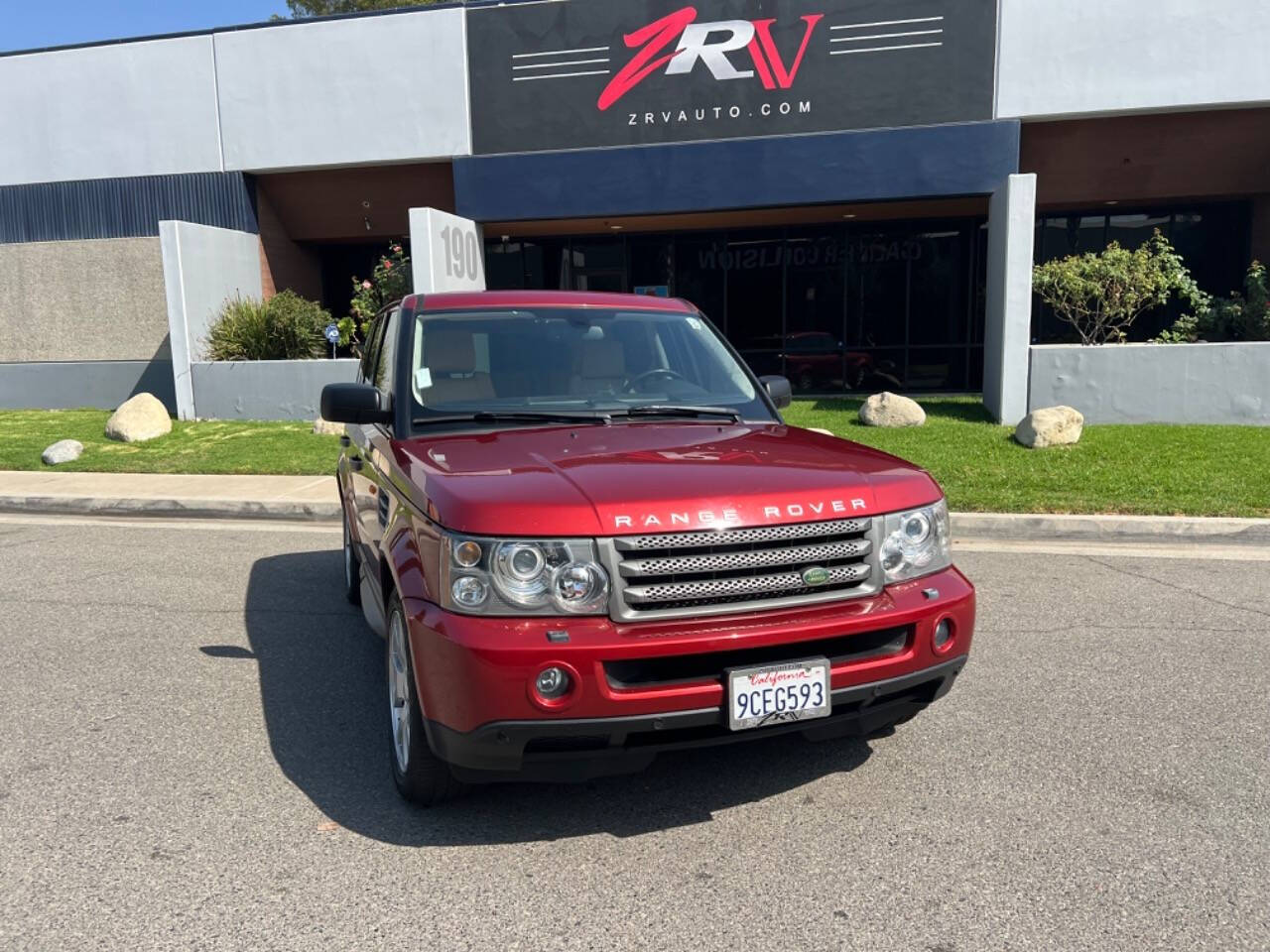 2008 Land Rover Range Rover Sport for sale at ZRV AUTO INC in Brea, CA