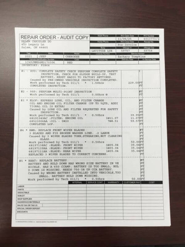 2021 Jeep Cherokee Latitude Lux