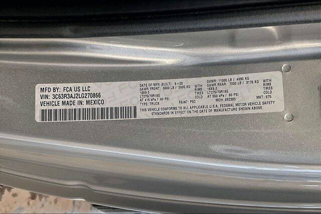 2020 RAM 3500 Tradesman