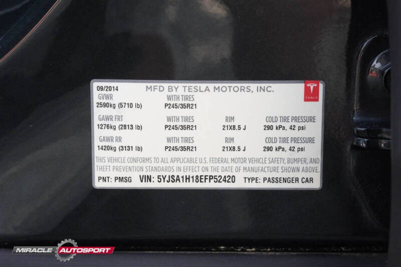 2014 Tesla Model S