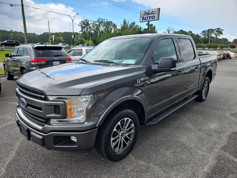 2018 Ford F-150 for sale at J. MARTIN AUTO in Richmond Hill GA