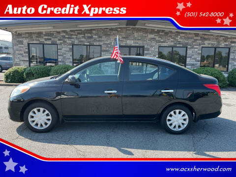 2012 Nissan Versa for sale at Auto Credit Xpress in North Little Rock AR