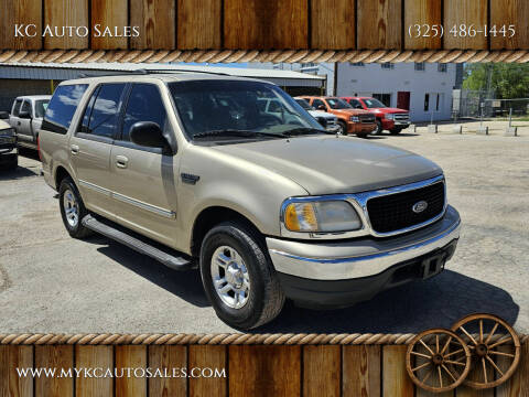 2000 Ford Expedition for sale at KC Auto Sales in San Angelo TX