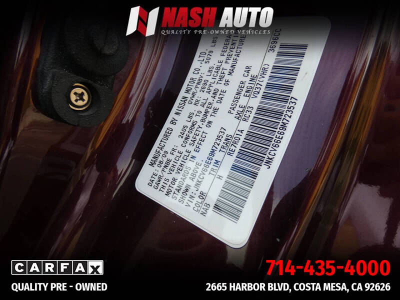 2009 Infiniti G37 Convertible