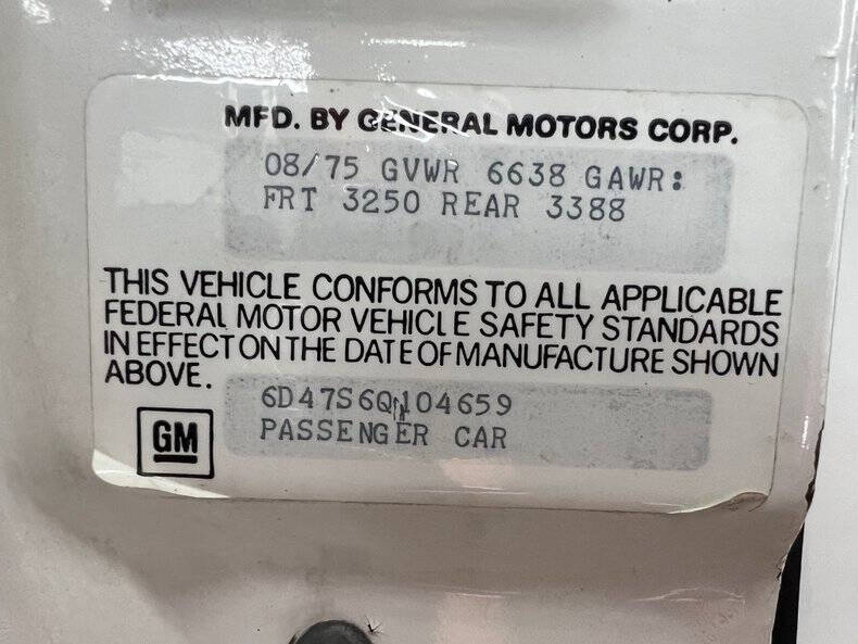 1976 Cadillac DeVille