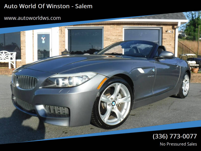 2013 BMW Z4 for sale at Auto World Of Winston - Salem in Winston Salem NC