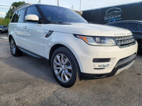 2016 Land Rover Range Rover Sport for sale at Marin Auto Club Inc in Miami FL