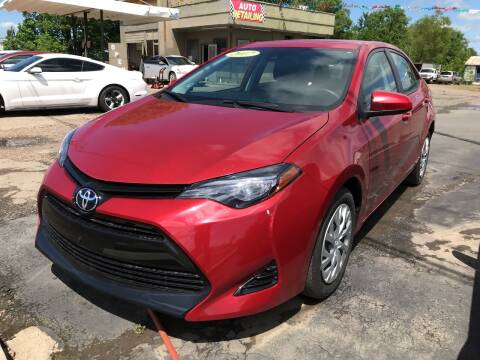 2017 Toyota Corolla for sale at BEST AUTO SALES in Russellville AR