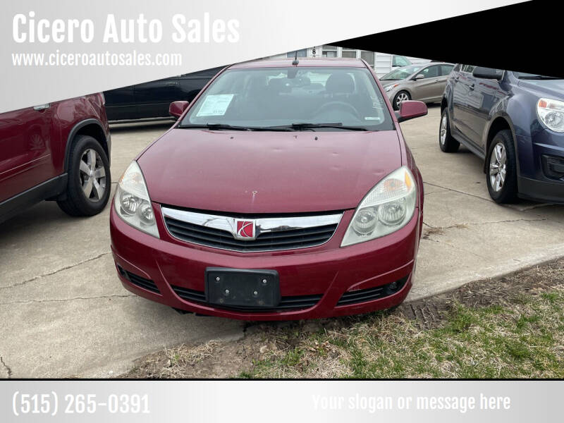 2007 Saturn Aura for sale at Cicero Auto Sales LLC in Des Moines IA