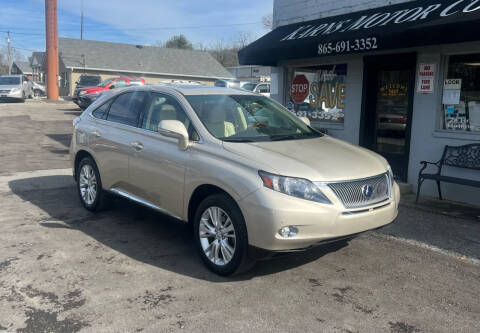 2012 Lexus RX 450h for sale at karns motor company in Knoxville TN