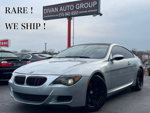 2007 BMW M6 for sale at Divan Auto Group in Feasterville Trevose PA