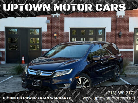 2018 Honda Odyssey for sale at UPTOWN MOTOR CARS in Houston TX