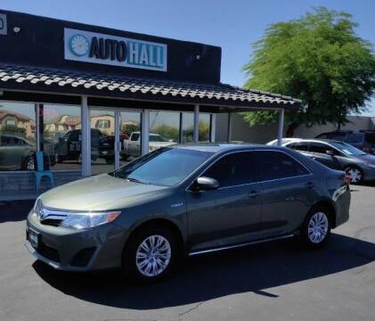 2014 Toyota Camry Hybrid for sale at Auto Hall in Chandler AZ