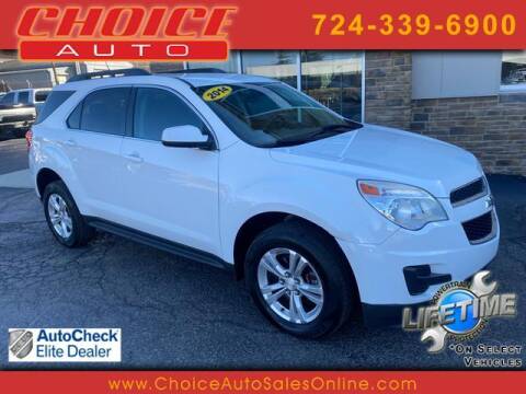 2014 Chevrolet Equinox for sale at CHOICE AUTO SALES in Murrysville PA
