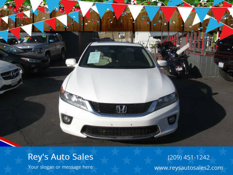 2013 Honda Accord for sale at Rey's Auto Sales in Stockton CA