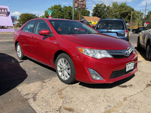 2012 Toyota Camry Hybrid for sale at HD Plus Motors in Denver CO