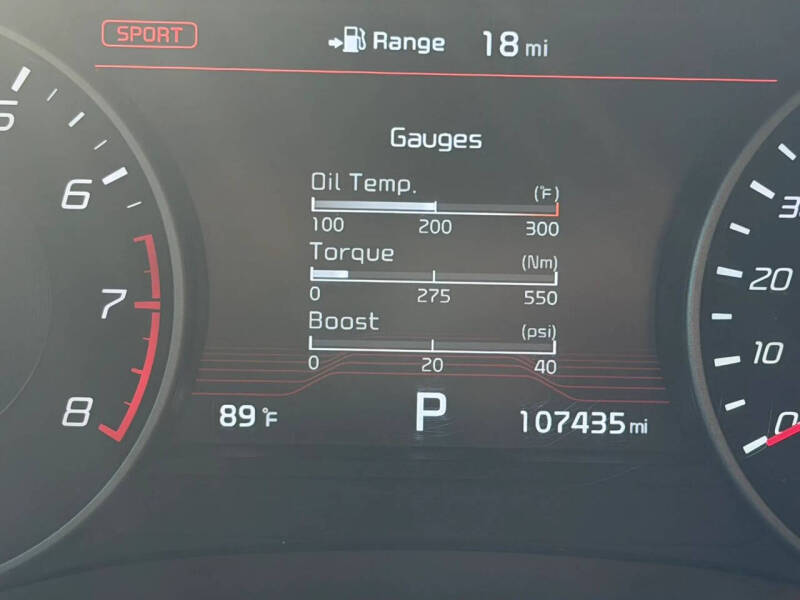 2018 Kia Stinger