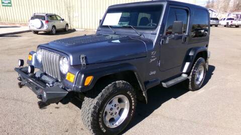 2001 Jeep Wrangler for sale at John Roberts Motor Works Company in Gunnison CO