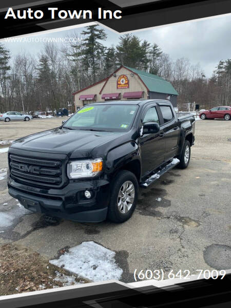 2017 GMC Canyon for sale at Auto Town Inc in Brentwood NH