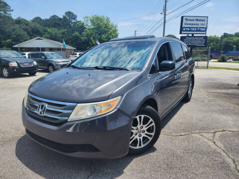 2012 Honda Odyssey for sale at Trust Motor Company in Stockbridge GA