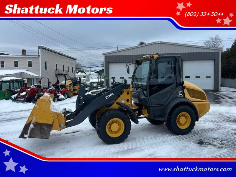 2019 John Deere 204 L for sale at Shattuck Motors in Newport VT