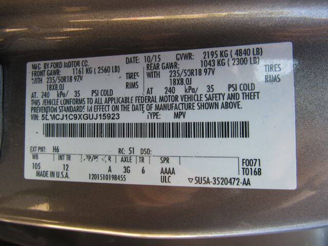 2016 Lincoln MKC Premiere