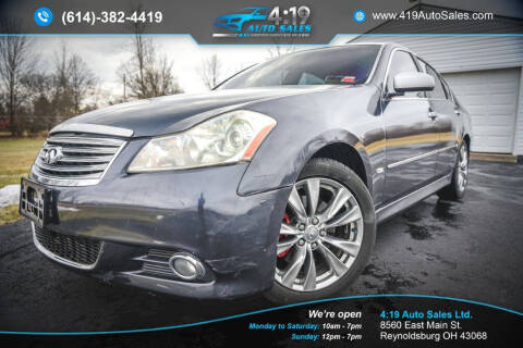 2008 Infiniti M35 for sale at 4:19 Auto Sales LTD in Reynoldsburg OH