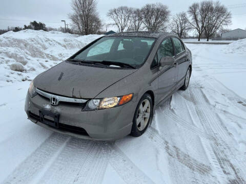2006 Honda Civic for sale at D & T AUTO INC in Columbus MN