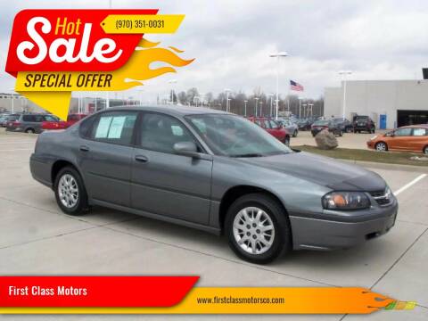 2005 Chevrolet Impala for sale at First Class Motors in Greeley CO