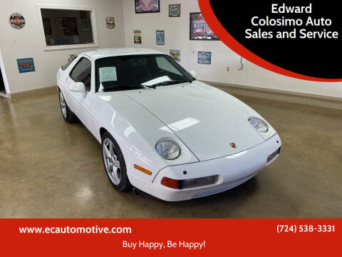 1987 Porsche 928 for sale at Edward Colosimo Auto Sales and Service in Evans City PA