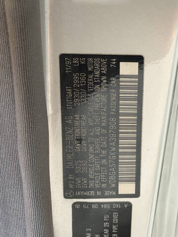 1998 Mercedes-Benz S-Class S 600