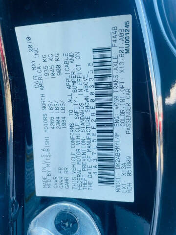 2011 Mitsubishi Eclipse Spyder GS Sport