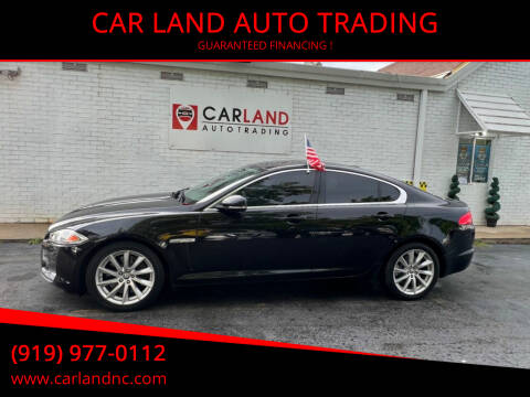 2012 Jaguar XF for sale at CAR LAND  AUTO TRADING in Raleigh NC