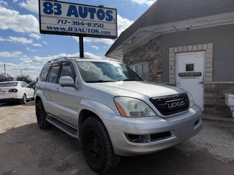 2008 Lexus GX 470 for sale at 83 Autos LLC in York PA