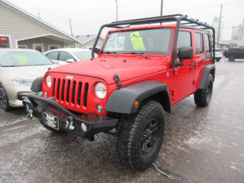 2018 Jeep Wrangler JK Unlimited for sale at Dam Auto Sales in Sioux City IA